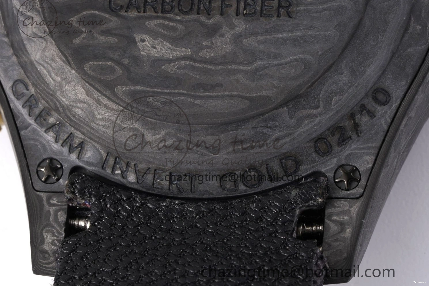 and Daytona Bezel Edition A7750 Black Gold DIWF Nylon Case DIW Carbon Black on Strap Dial 0117